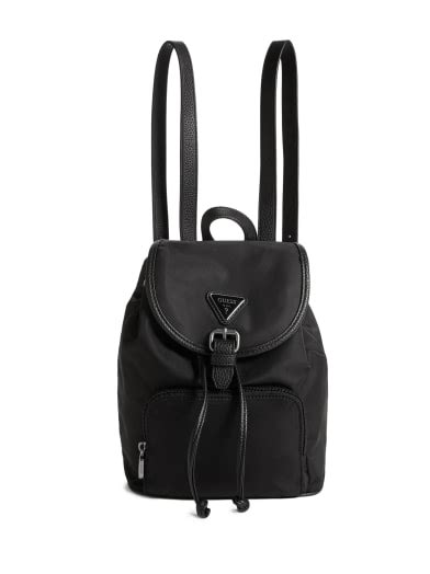 guess mini leather backpack